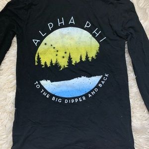 Alpha Phi Long Sleeve tee